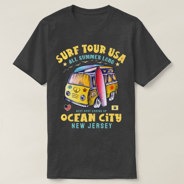 Ocean City New Jersey T-Shirt (Design Front)