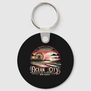 Ocean City New Jersey Travel Summer Family Vacatio Key Ring