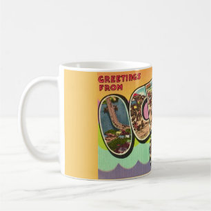 Ocean City NJ Greetings  Postcard Coffee Mug