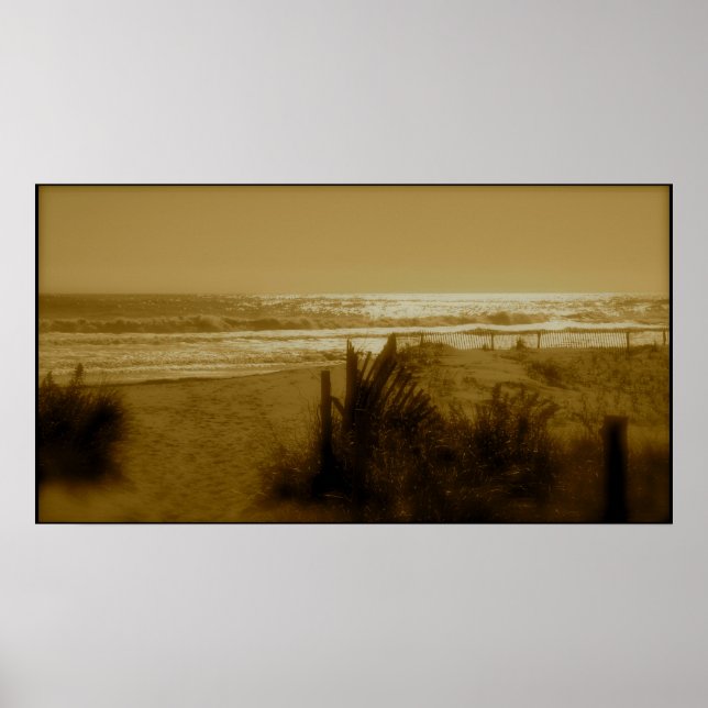 Ocean City Surf Poster (Front)