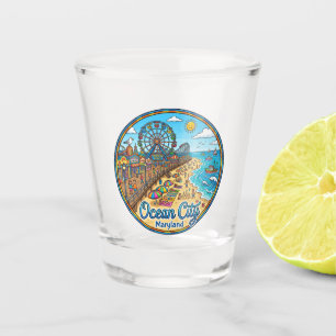 Ocean City USA Shot Glass