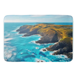 Ocean Cliffs: Wild Shore Bath Mat