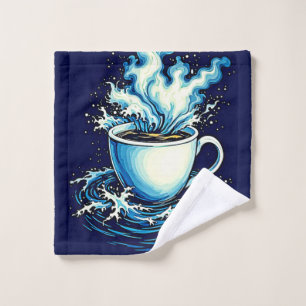 Ocean Coffee Dream Bath Towel Set