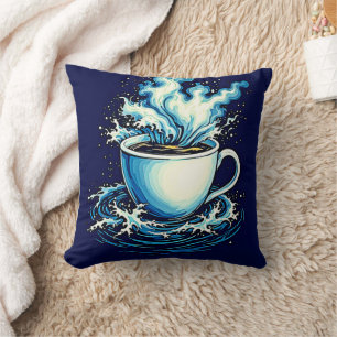 Ocean Coffee Dream Cushion