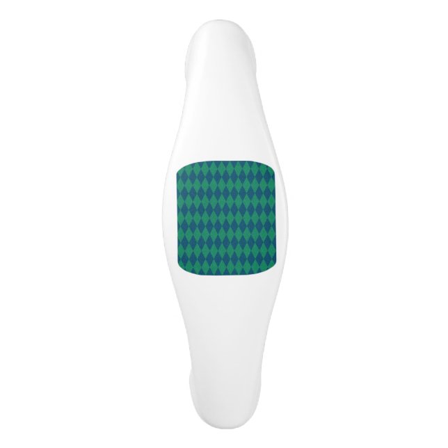 Ocean Colour Diamond Glitter Ceramic Cabinet Pull (Front)