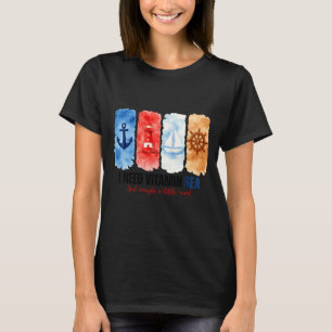 Ocean Craving Anchor Lighthouse Sailboat T-Shirt