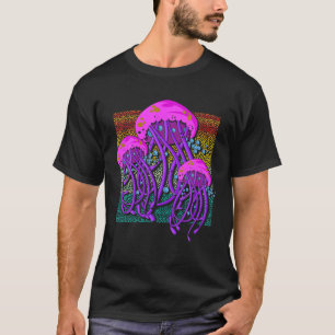 Ocean Creature Colourful Sea Animal Aquarist Gift T-Shirt