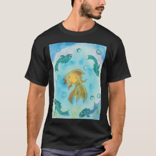 ocean creatures painting T-Shirt