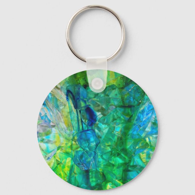 Ocean Crystals 2 Key Ring (Front)