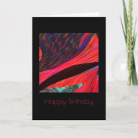 Ocean Currents Birthday Card