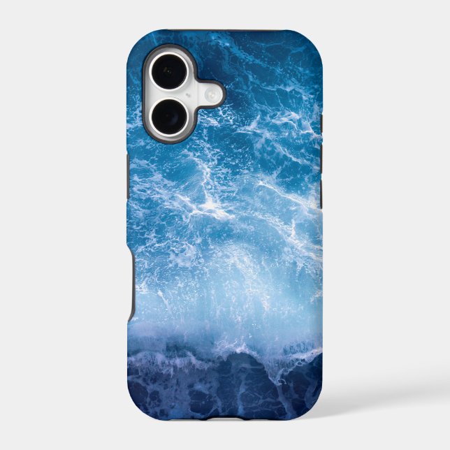 Ocean - Dark Blue Waves (Back)