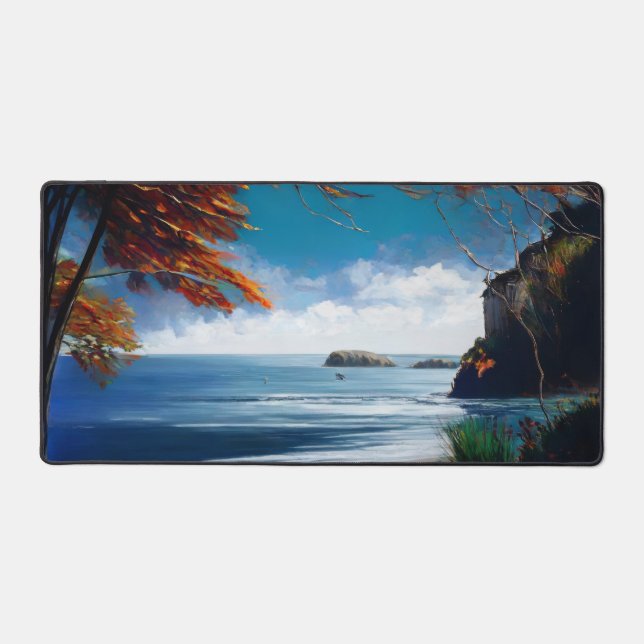 Ocean Dawn Desk Mat (Front)