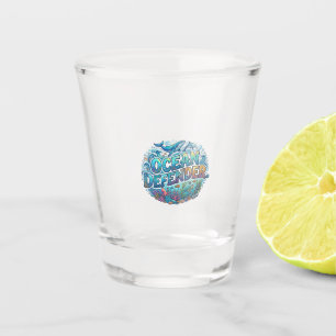 Ocean Defender T-Shirt Shot Glass