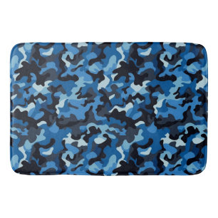 Ocean Depths Camo Bath Mat