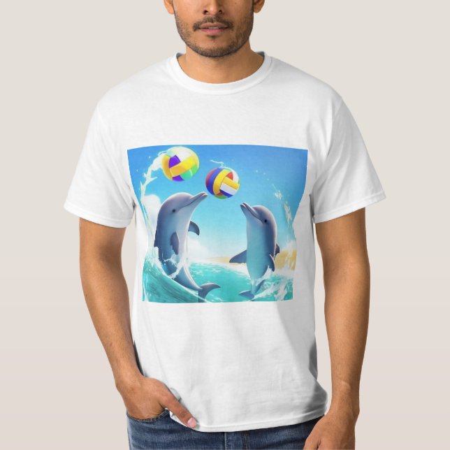 Ocean Dolphins T-shirt (Front)