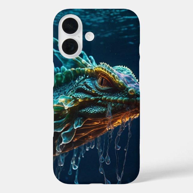 Ocean Dragon Glow Case-Mate iPhone Case (Back)