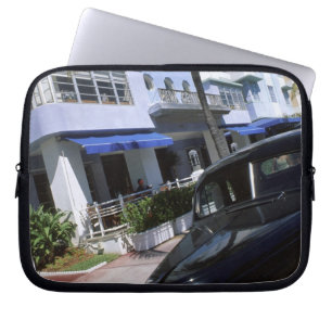 Ocean Drive, Miami Beach Florida Laptop Sleeve
