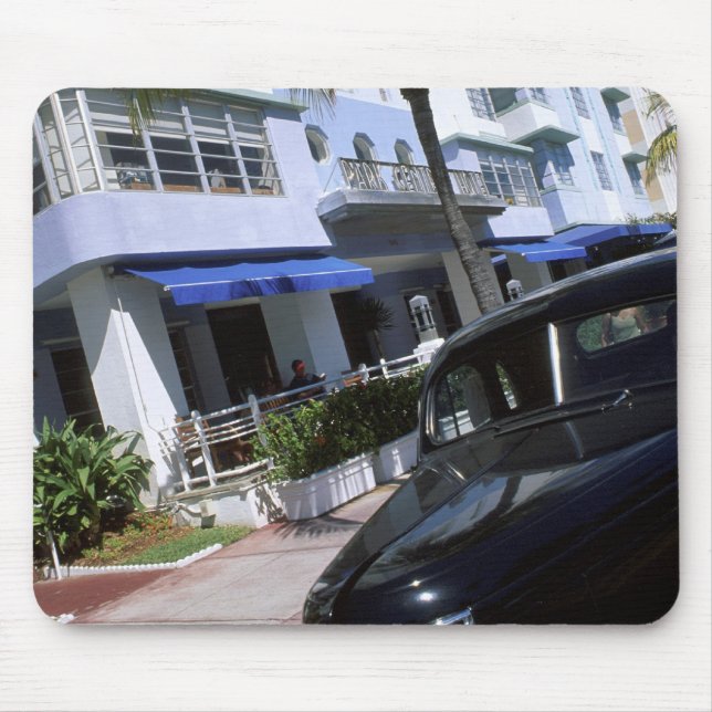 Ocean Drive, Miami Beach Florida Mouse Pad (Front)