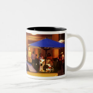 Ocean Drive, South Beach, Miami Beach, Two-Tone Coffee Mug