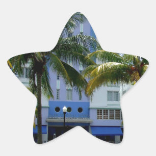 Ocean Drive Star Sticker