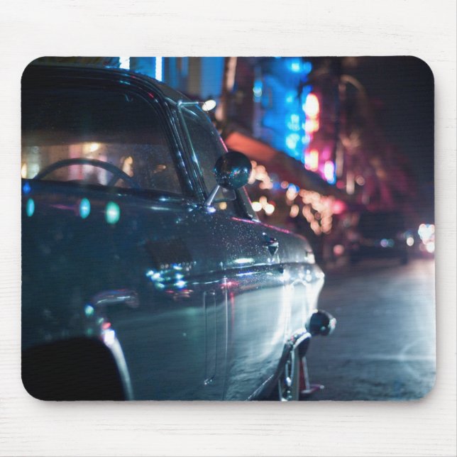 Ocean Drive vintage car Mouse Pad (Front)
