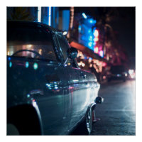 Ocean Drive vintage car