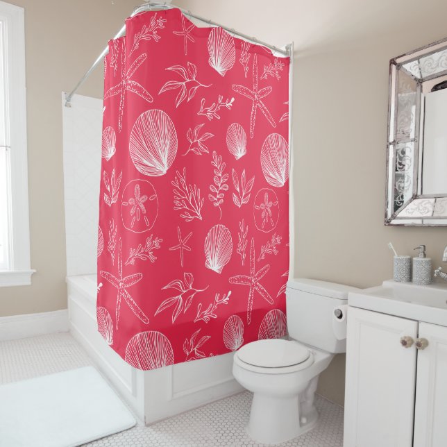 Ocean Elements Shower Curtain (In Situ)
