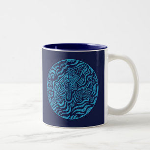 Ocean Family Humpback Whales Mug