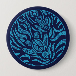 Ocean Family Sea Turtles Button