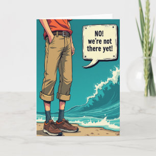 Ocean Fathers Day Feet Card