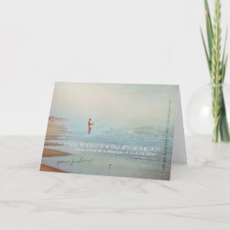 OCEAN FISHING Greeting Card
