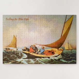 Ocean Fishing Large Puzzle