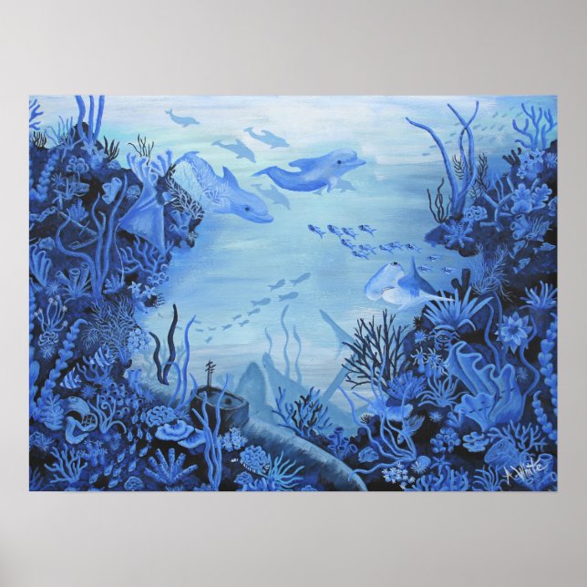 Ocean Floor Poster (Front)