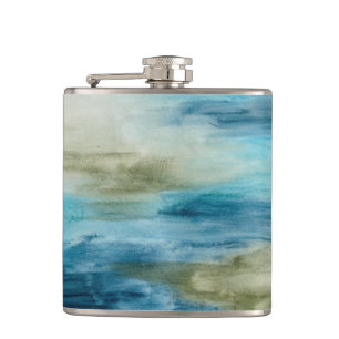 Ocean Flow II Hip Flask