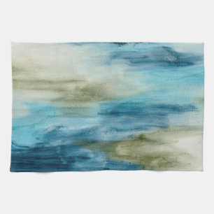 Ocean Flow II Tea Towel