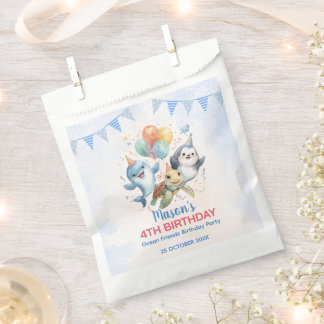 Ocean Friends Birthday Favour Bag