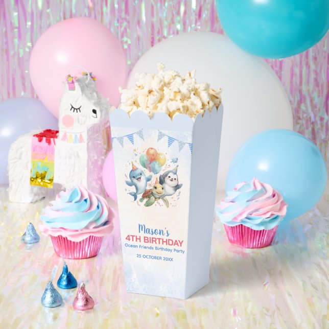 Ocean Friends Birthday Favour Box (Party)