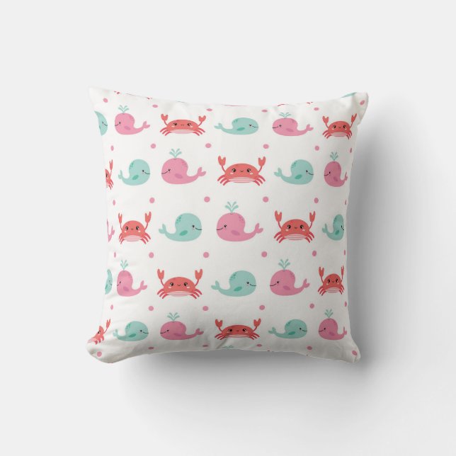 Ocean Friends Cushion (Front)