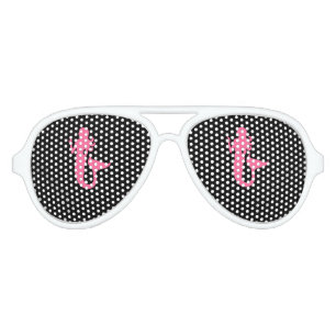 Ocean Glow_Pink Mermaid Eyes_Life of the Party Aviator Sunglasses
