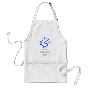 Ocean Glow_random_I'm fine what's eating you? Standard Apron