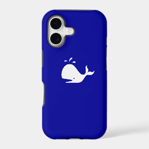 Ocean Glow_White-on-Blue Whale iPhone 5 Case-Mate