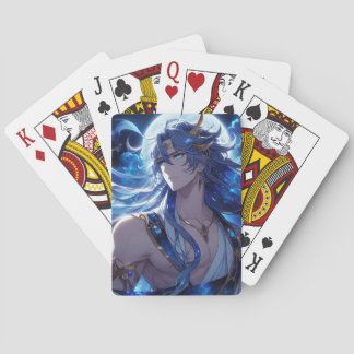 Ocean god playing cards
