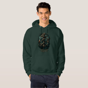 Ocean Grave Kraken Anchor Dark Fantasy  Hoodie