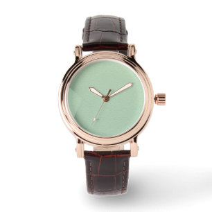 Ocean Green Square Wrist Watch