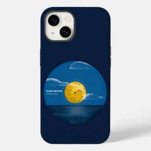 Ocean Grooves Vinyl Ocean Night Art Case-Mate iPhone 14 Case