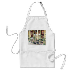 Ocean Grove NJ– Bicycle in Front of Ice Cream Shop Standard Apron