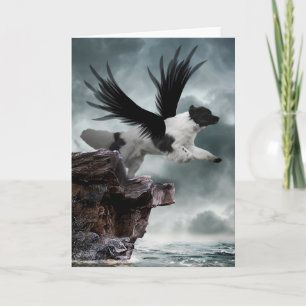Ocean Guardian blank greeting card