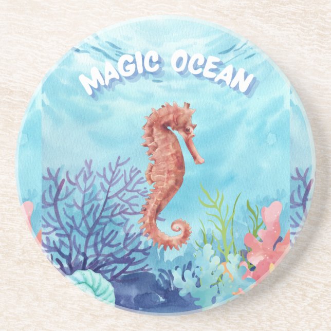 Ocean horse coaster (Front)