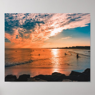 Ocean Images Photography Cool Beach Photos Poster