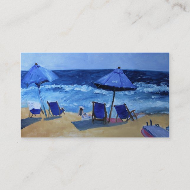 Ocean in Motion Business Card (Front)